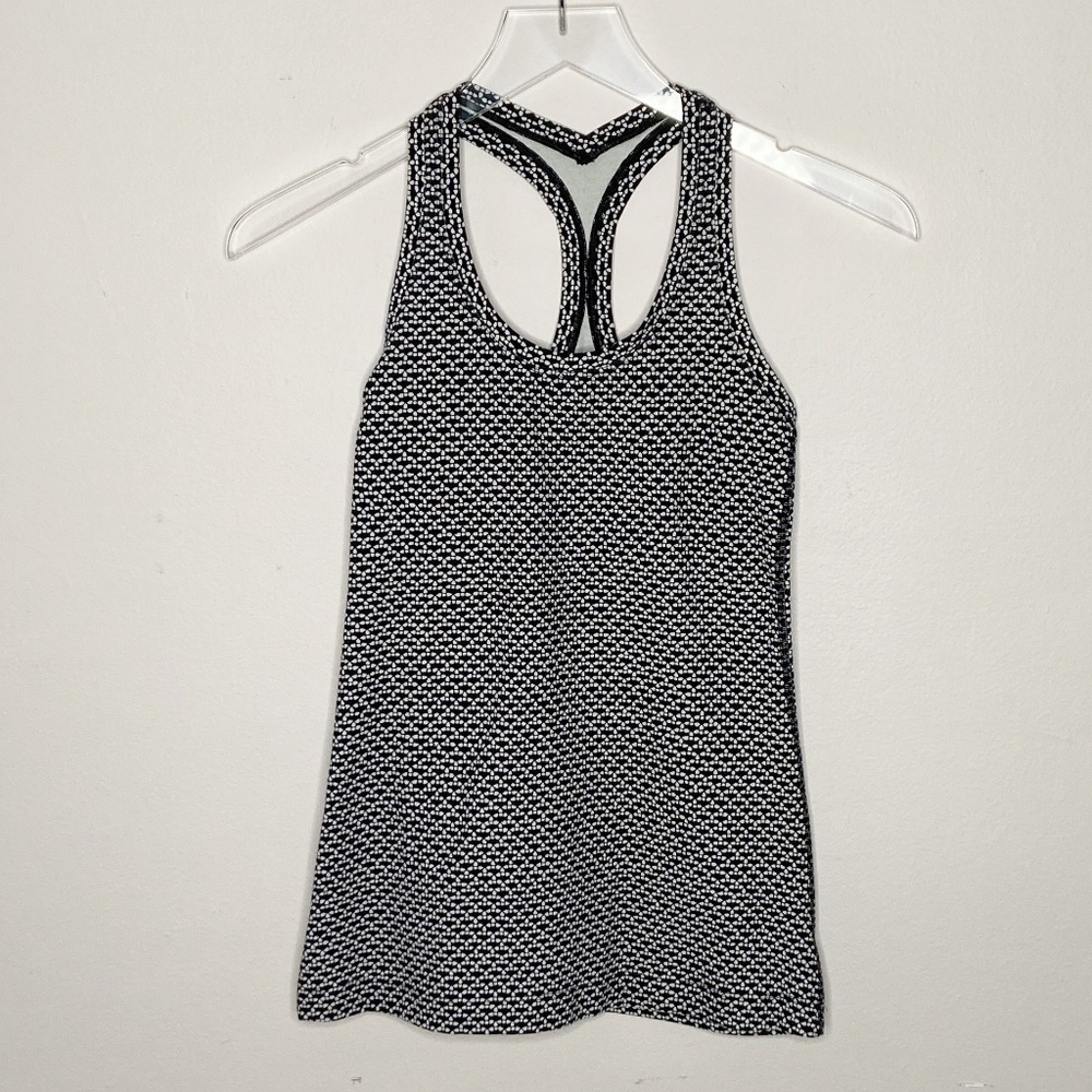 LULULEMON | Cool Racerback Black & White print